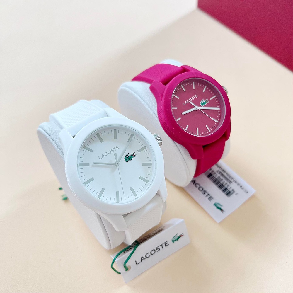 ĐỒNG HỒ CẶP LACOSTE SILICON BAND WATCH 2010762 2000957