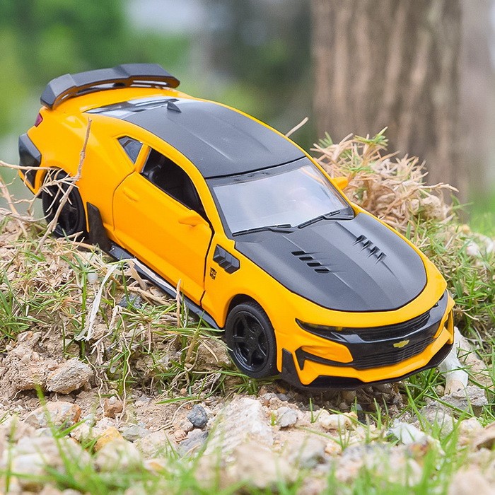 MÔ HÌNH XE Ô TÔ Siêu Xe Chevrolet Camaro &quot;Bumblebee Transformer&quot; | MINIAUTO tỷ lệ 1:32 màu Vàng