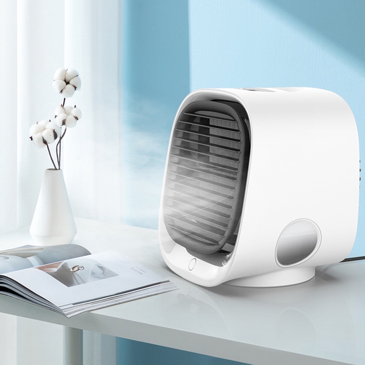 Máy làm mát không khí mini Air Cooler quạt điều hòa hơi nước tạo ẩm | BigBuy360 - bigbuy360.vn