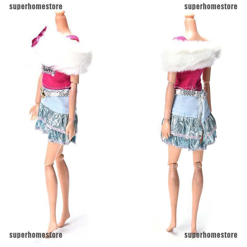 Set 3 Món Đồ Thời Trang Xinh Xắn Cho Búp Bê Barbie