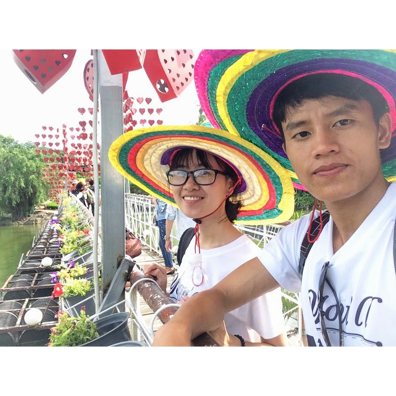 Mũ giang nhiều màu xuất khẩu - mũ sombrero du lịch, đi biển, picnic, hội nhóm mũ rộng vành