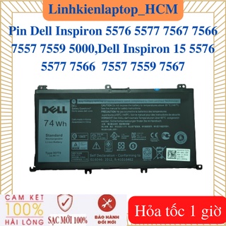 Pin dell 357f9 0gfj6 - pin dell inspiron 5576 5577 7567 7566 7557 7559 5000 , inspiron 15 5576 5577 7566 7557 7559 7567