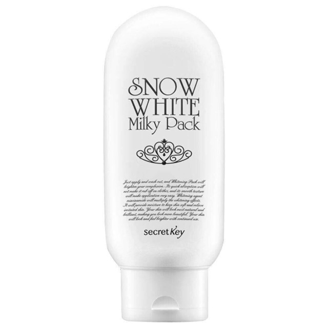 Kem Ủ Trắng Toàn Thân Secret Key Snow White Milky Pack 200ml chính hãng