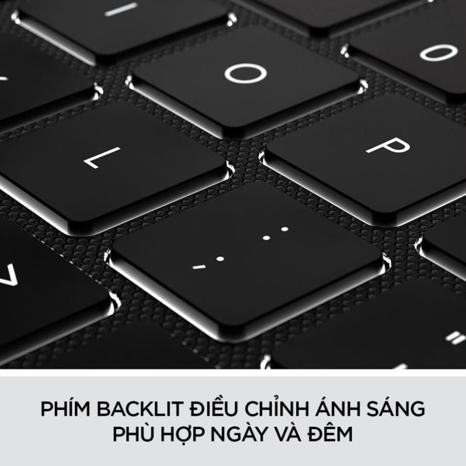 Bao da kèm bàn phím Logitech Folio Touch dành cho iPad Air 4  - Hàng Chính hãng