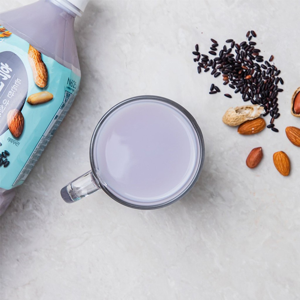 Nước Gạo Nếp Than Và Hạt Kho No Brand Hàn Quốc Chai 1.5L