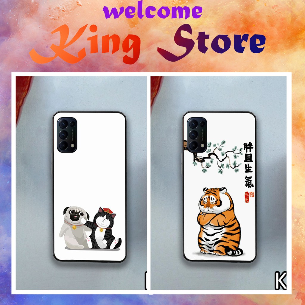 [ NEW ] Ốp lưng OPPO A54/A74/A94  in hình Chó Mèo siêu ngộ nghĩnh, độc, lạ_KINGSTORE.HN_Ốp A54/A74/A94