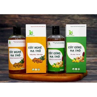 combo 2sp cốt gừng - cốt nghệ hạ thổ Bảo nhiên cho mẹ sau sinh