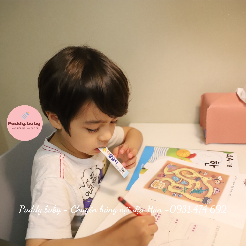 [Hàng Air] Canxi Hữu Cơ The Ca+D for bebe GM Pharm Hàn Quốc phát triển chiều cao cho bé từ 1y