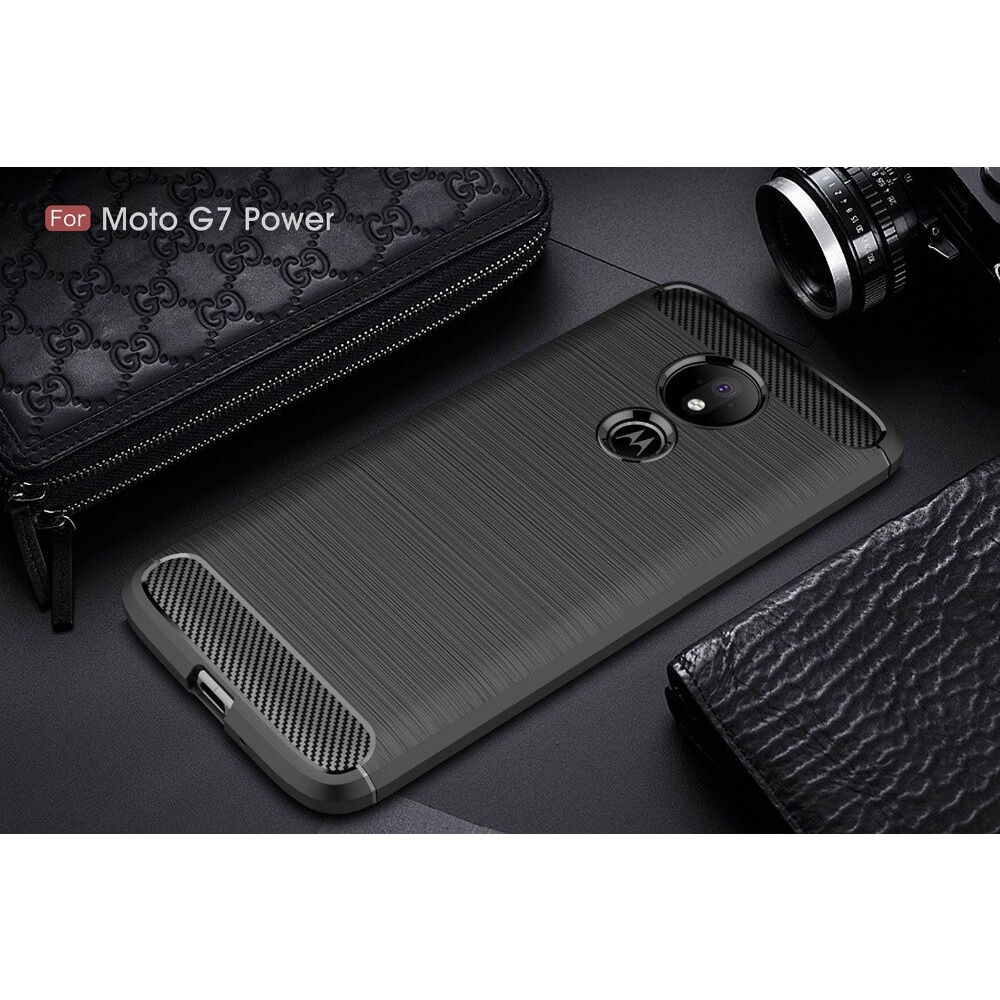 Ốp điện thoại silicon TPU mềm chống sốc cho Motorola Moto G7 Power Moto G7 Play