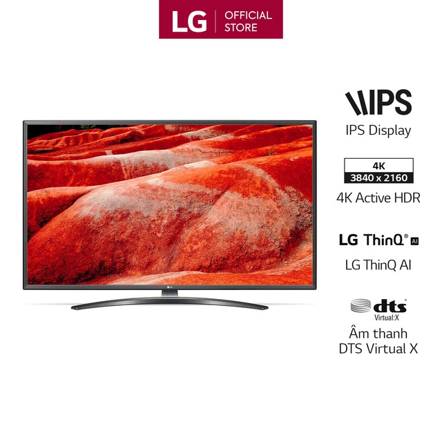 Smart Tivi LG 43 Inch UHD 4K 43UM7600PTA Model 2019 - Có Magic Remote (Chính Hãng)