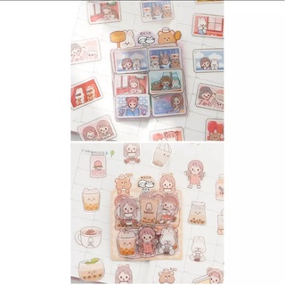 |SQUISHY MUSHO|[NGẪU NHIÊN 10 TẤM] HÌNH DÁN TRANG TRÍ SỔ HOẶC ĐỒ DÙNG