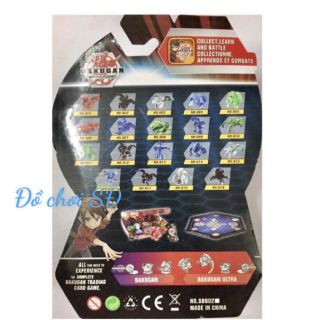 VĨ CHIẾN BINH BAKUGAN ĐEN