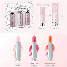 SET SON DƯỠNG 3 CÂY SECRET KEY SWEET GLAM TINT GLOW