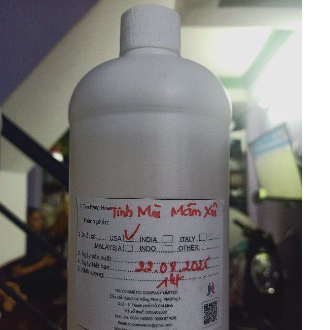 Hương Mâm xôi 10ml