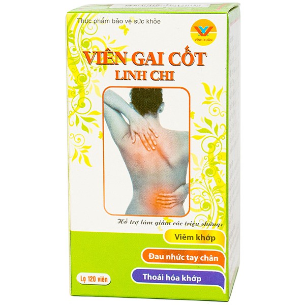 Viên Gai Cốt Linh Chi Vĩnh Xuân 120 Viên