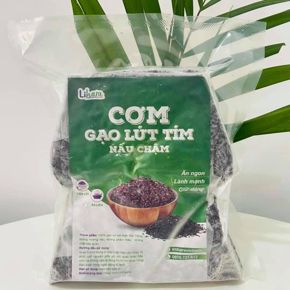 Cơm gạo lứt tím ăn liền (6 viên/gói) | BigBuy360 - bigbuy360.vn