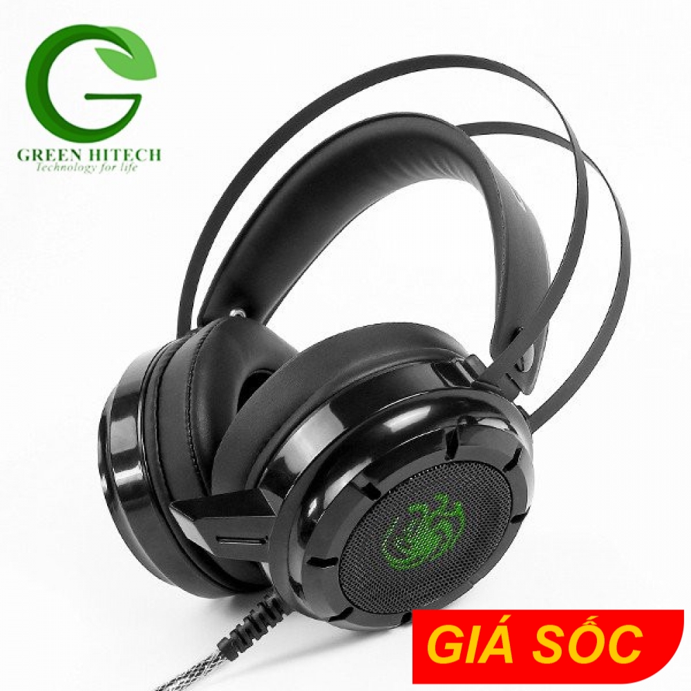 Tai nghe chuyên game kèm mic EXAVP N61 có đèn Led / Headphone Gaming