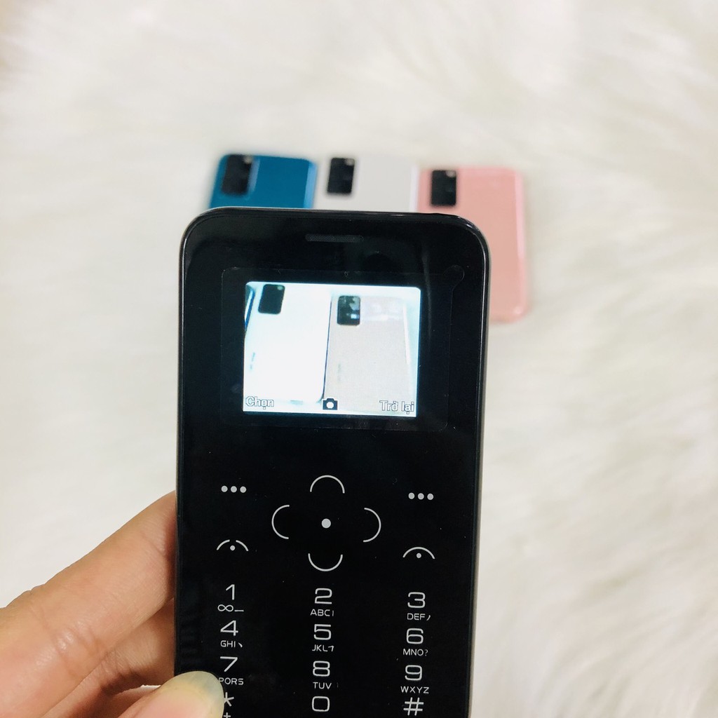 Điện thoại mini nhỏ gọn S10P như thẻ ATM thời trang phong cách cá tính | WebRaoVat - webraovat.net.vn