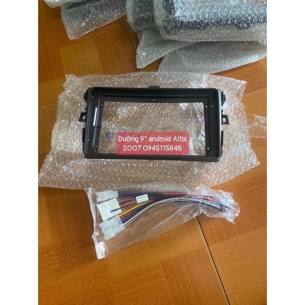 Dưỡng Altis 2007- 2011 9” Android