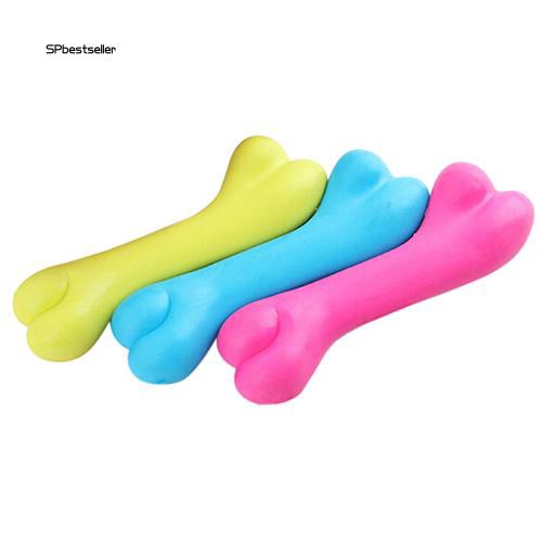 Đồ chơi nhai gặm hình xương bằng cao su an toàn không độc hại cho thú cưng