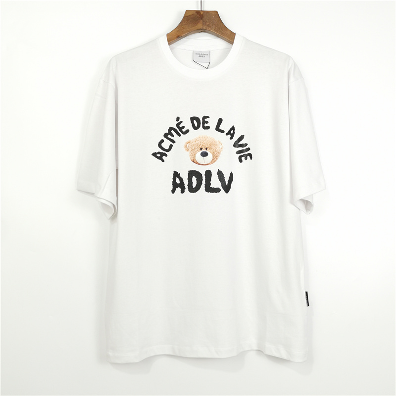 Áo thun nam ADLV ngắn tay cổ tròn thời trang Hàn