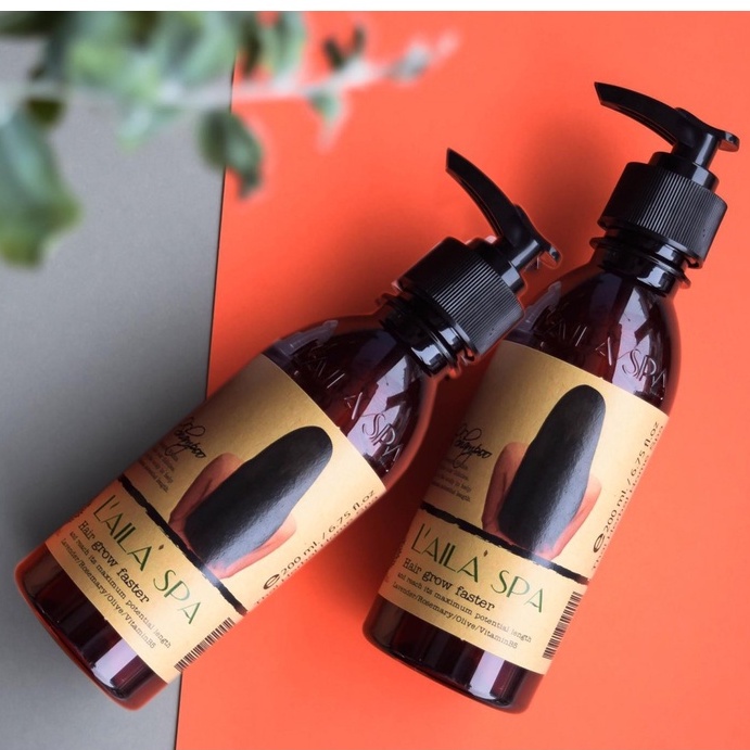 Dầu Gội Kích Thích Mọc Tóc Laila Spa Hair Grow Shampoo 200ml