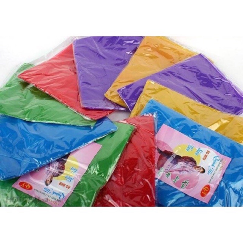 Áo mưa Ni long mặc 1 lần tiện dụng