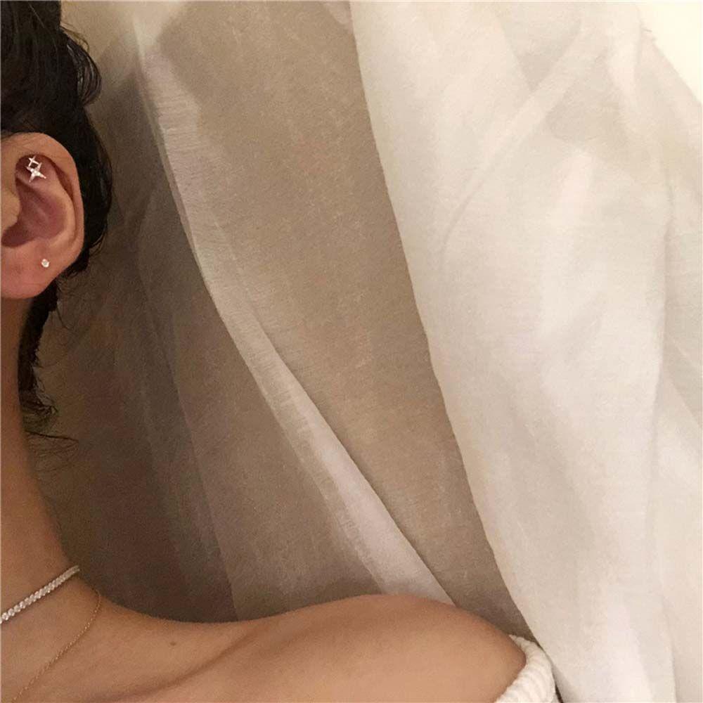 EXPEN Bông Tai HợP Kim HìNh Ngôi Sao ĐíNh Đá Xinh XắN