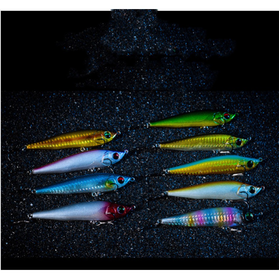 Mồi Câu Cá Nhân Tạo Nặng 7-25g Kích Thước 65mm-95mm