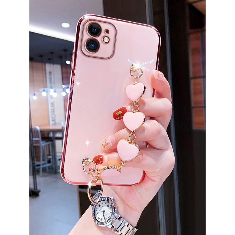 Ốp lưng iphone 11 pro max 11 pro Ốp Điện Thoại Silicon Mềm Có Dây Đeo Tay Cho iphone 11 pro max 11 pro
