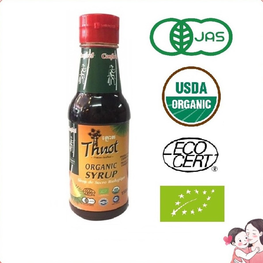 Syrup mật đường thốt nốt hữu cơ Organic Thnot Confirel 150ml