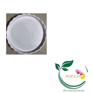 Đĩa lót chậu tròn khía [Phi 8,5]cm - #047C#