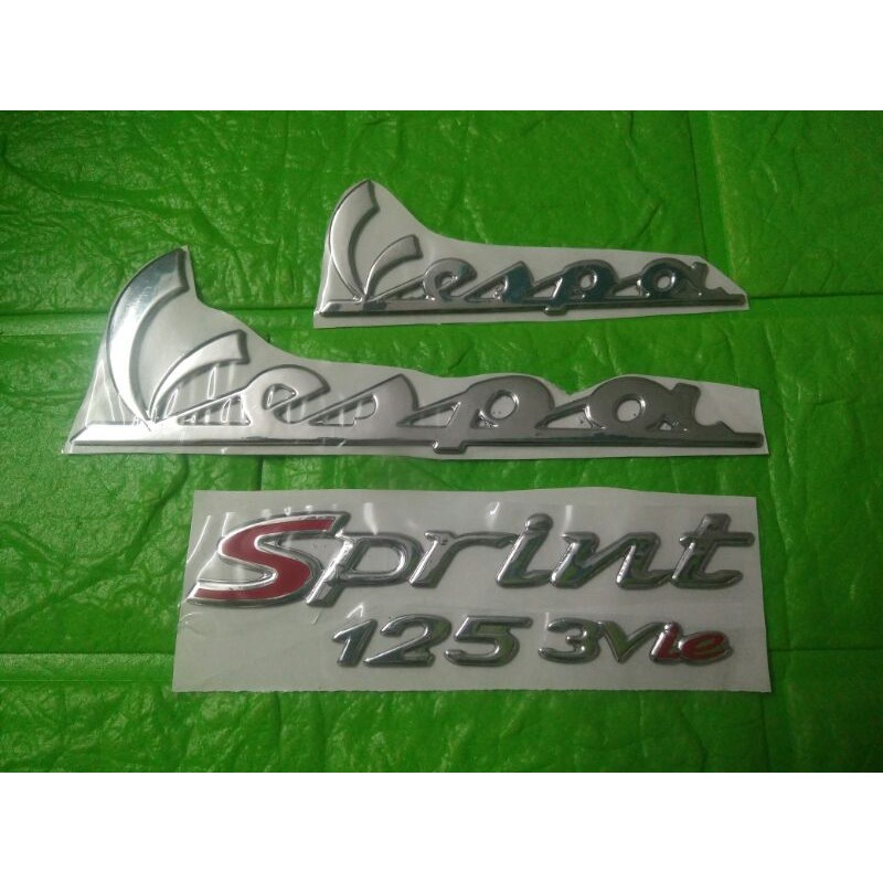 Bộ tem nổi vespa Sprint  nhập thái