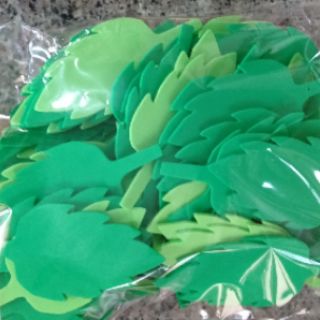 Hoa lá xốp 5 -7cm dập sẵn