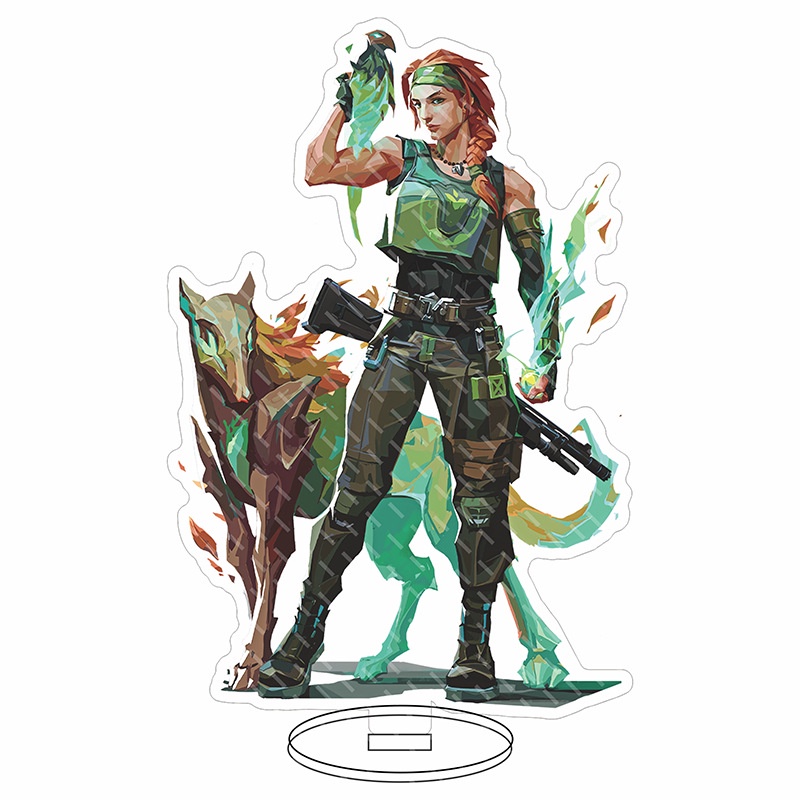 Giá Đỡ Mô Hình Nhân Vật Hoạt Hình VALORANT Trang Trí Nội Thất