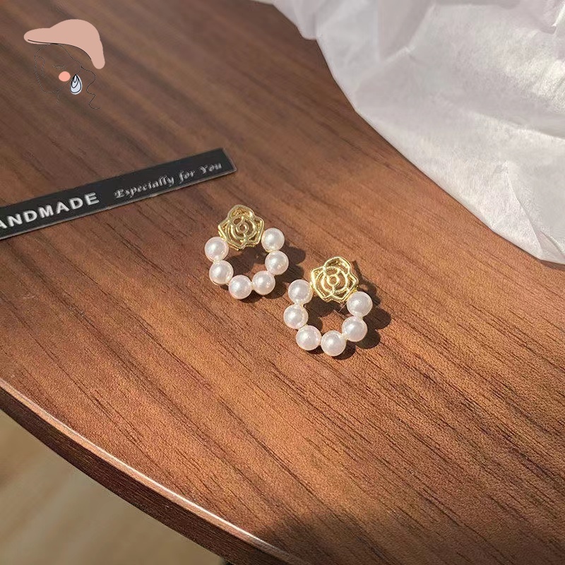 Bông Tai Mạ Bạc 925 Kiểu Dáng Đơn Giản Thời Trang Dành Cho Nữ