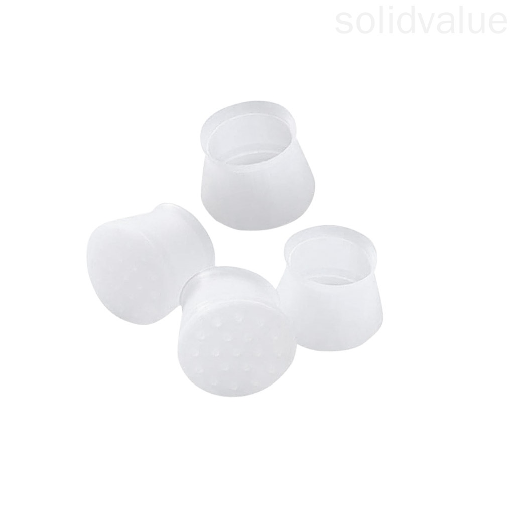 Bộ 4 Miếng Bọc Chân Bàn Ghế Bằng Silicon Chống Trượt Tiện Dụng Cho Gia Đình / Văn Phòng 1 Vn