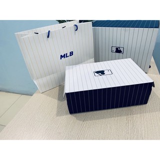 Full box hộp MLB to/ nhỏ ( túi+ hộp+giấy bọc+ túi hút ẩm giày)