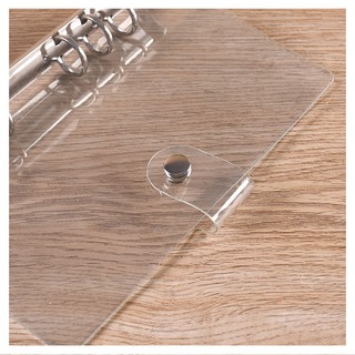 Bìa sổ còng plastic trong A5/A6/A7