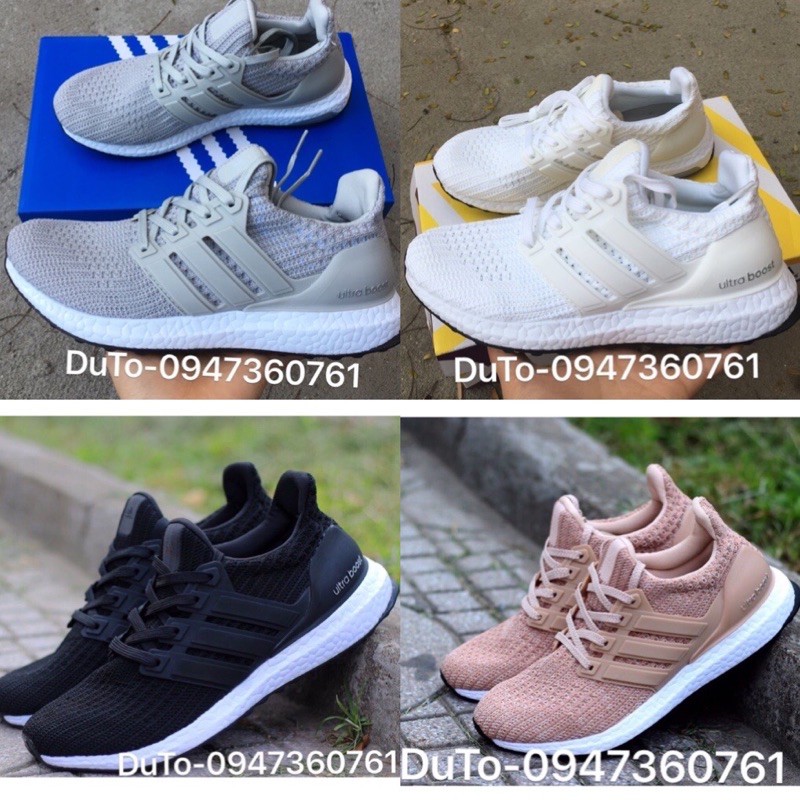 6.6 xa kho [FREESHIP-FULLBOX-SALE 3 NGÀY] Giày ultra boost đen, trắng, xám size Nam Nữ : ; , ' ; ⚚ / .