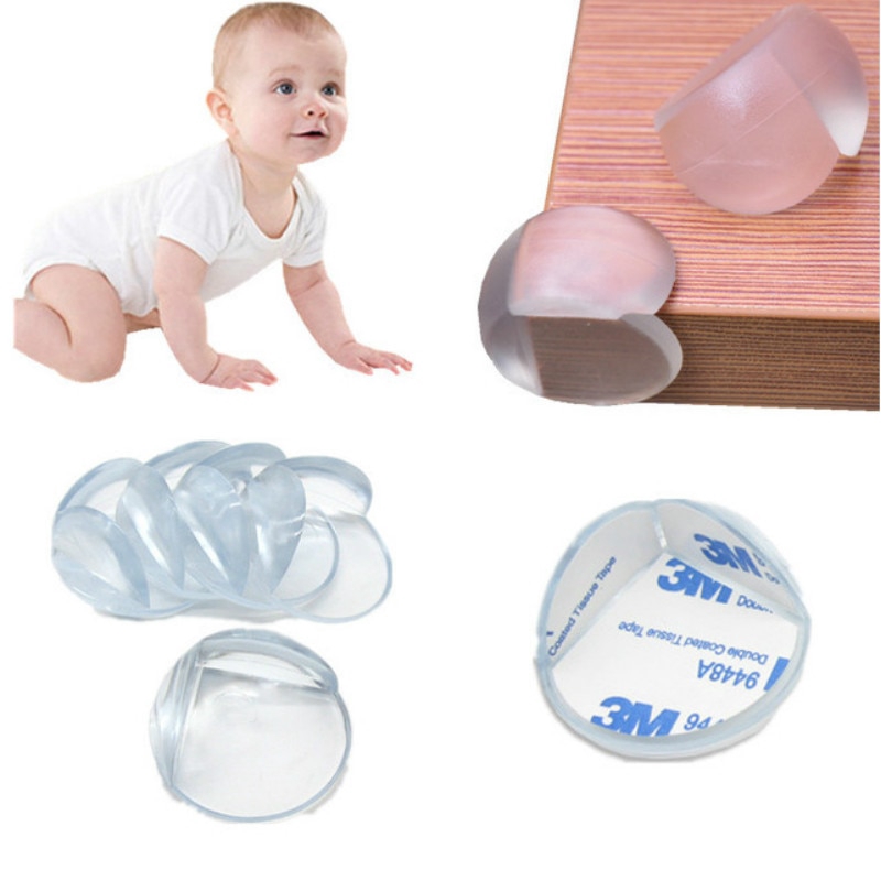 Set 10 Miếng Silicon Bọc Góc Bàn Bảo Vệ An Toàn Cho Bé