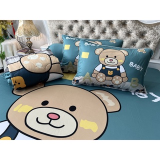Bộ drap thun lạnh ý 5D cao cấp