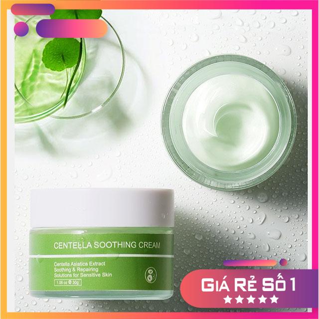 Kem Dưỡng Da Chiết Xuất Rau Má Dưỡng Ẩm Không Gây Dị Ứng Skin Ever - 30g