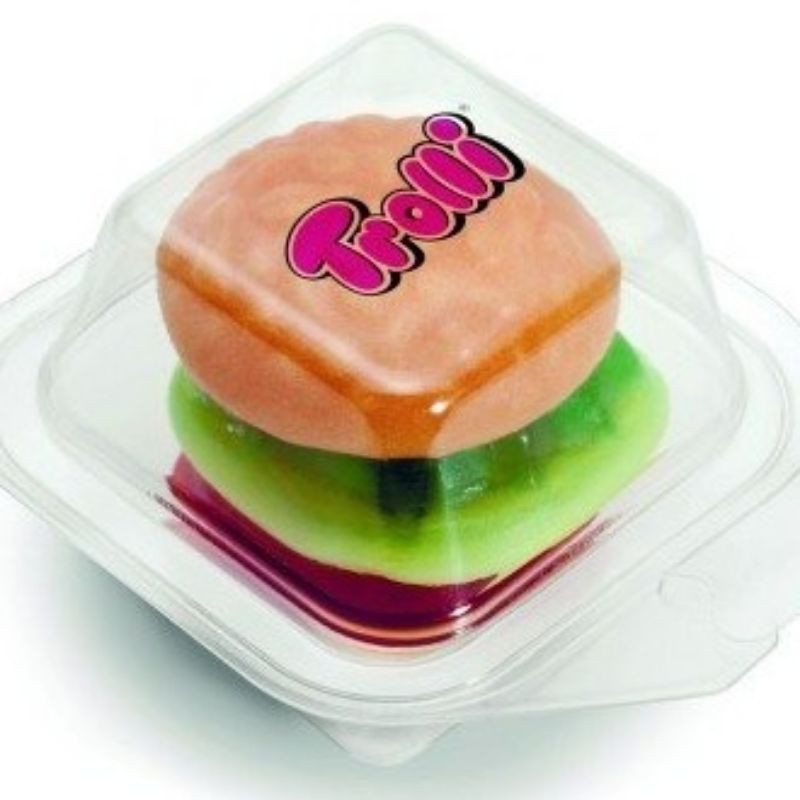 Mini burger Trolli Đức 1 cái