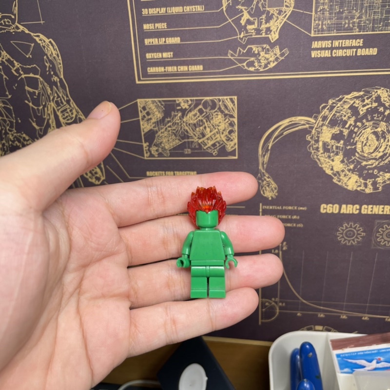 GDuckCustom Phụ kiện minifigures: Tóc của các nhân vật