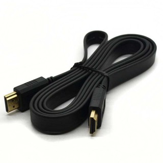 Dây Cáp tín hiệu HDMI dài 1,5m tròn (dẹt)