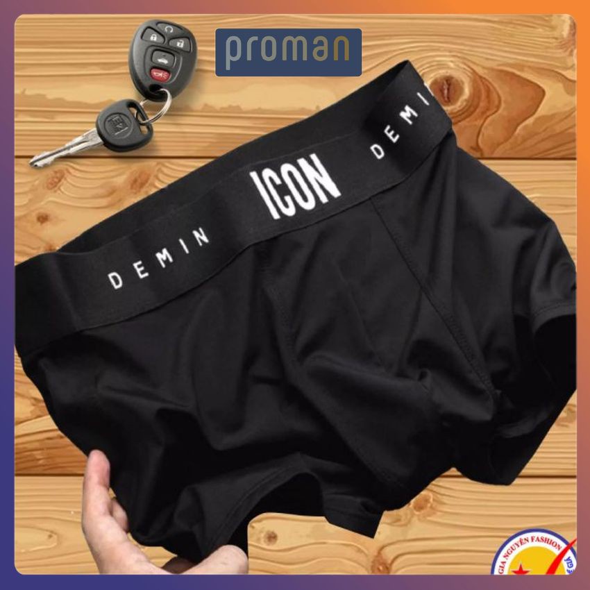 Quần Lót Nam ICON DENIM Thun Lạnh Cotton - Sịp Đùi Nam Cotton Mềm Mịn Co Giãn 4 Chiều - PROMAN - HÀNG MỚI VỀ