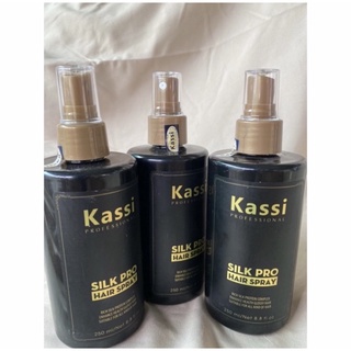[ giá sỉ ] Xịt kassi Silk Pro Hair Spray 250ml -  dưỡng tóc khô xơ, hư tổn