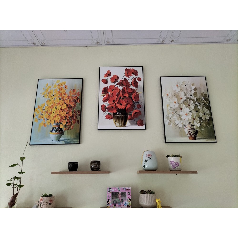Tranh Treo Tường Canvas,Bộ 3 tranh decor phòng KHÁCH,phòng NGỦ,Cầu thang đẹp, giá rẻ ⚡FREE SHIP⚡thêm