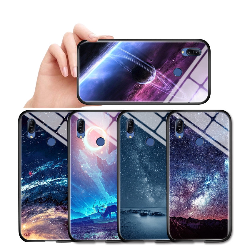 ASUS Zenfone Max Pro M1 M2 ZB601KL ZB602KL ZB631KL ZB633KL For Phone Case Aurora Moon Starry Elk Hard Casing